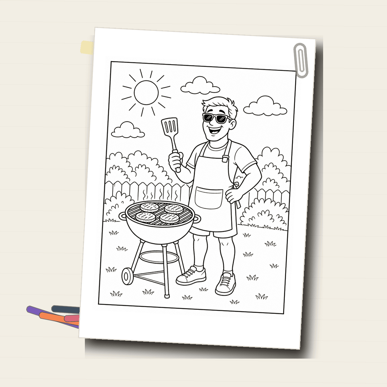 Grill Boss Dad Page product photo